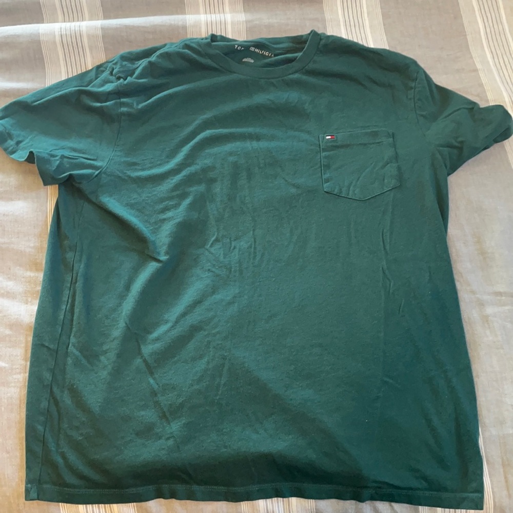 Tommy Hilfiger T-Shirt (LG) - Green